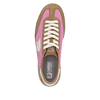 Rieker Ladies Low Profile Lace Up Sneaker