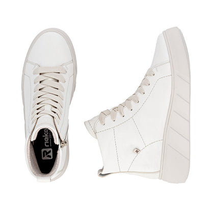 Rieker Ladies Lace Up Sneaker Ankle Boot