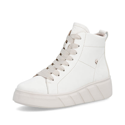 Rieker Ladies Lace Up Sneaker Ankle Boot