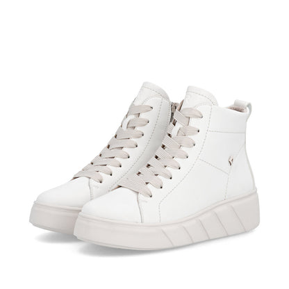 Rieker Ladies Lace Up Sneaker Ankle Boot