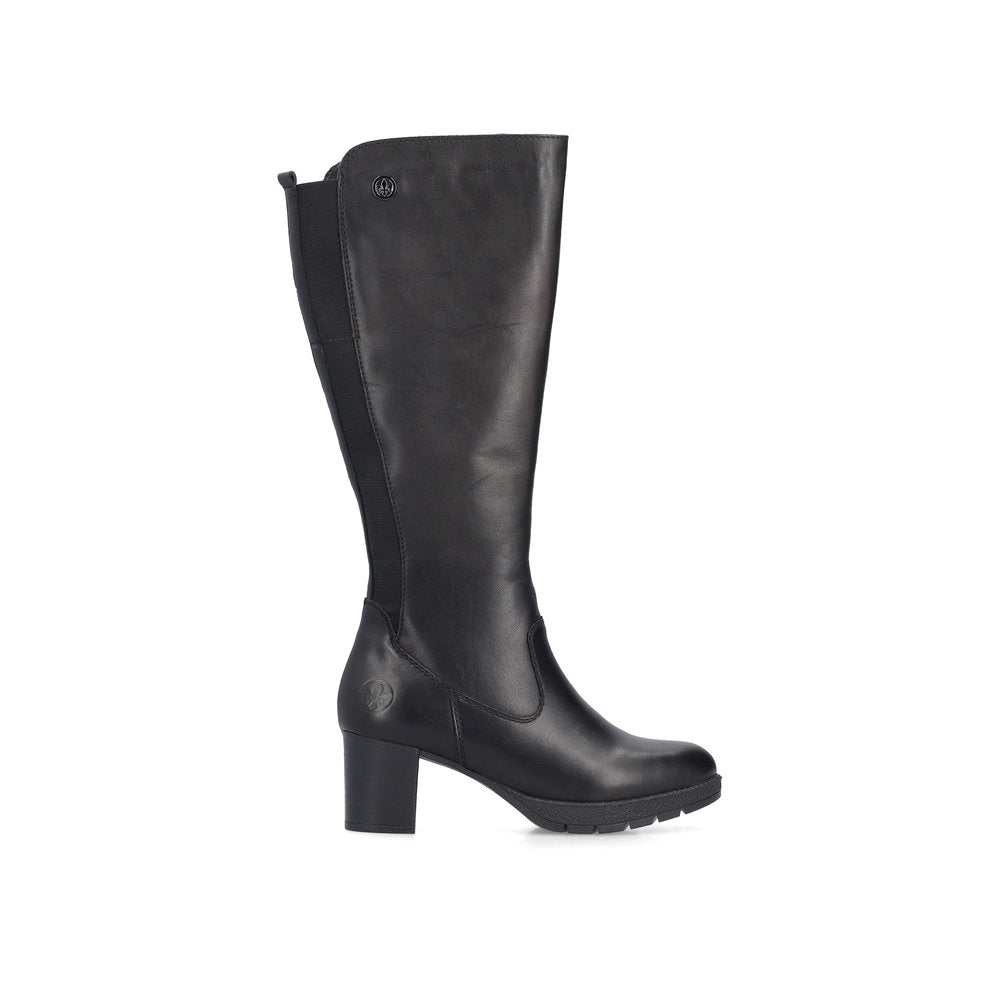 Rieker Ladies Slim Leg Block Heel Boot