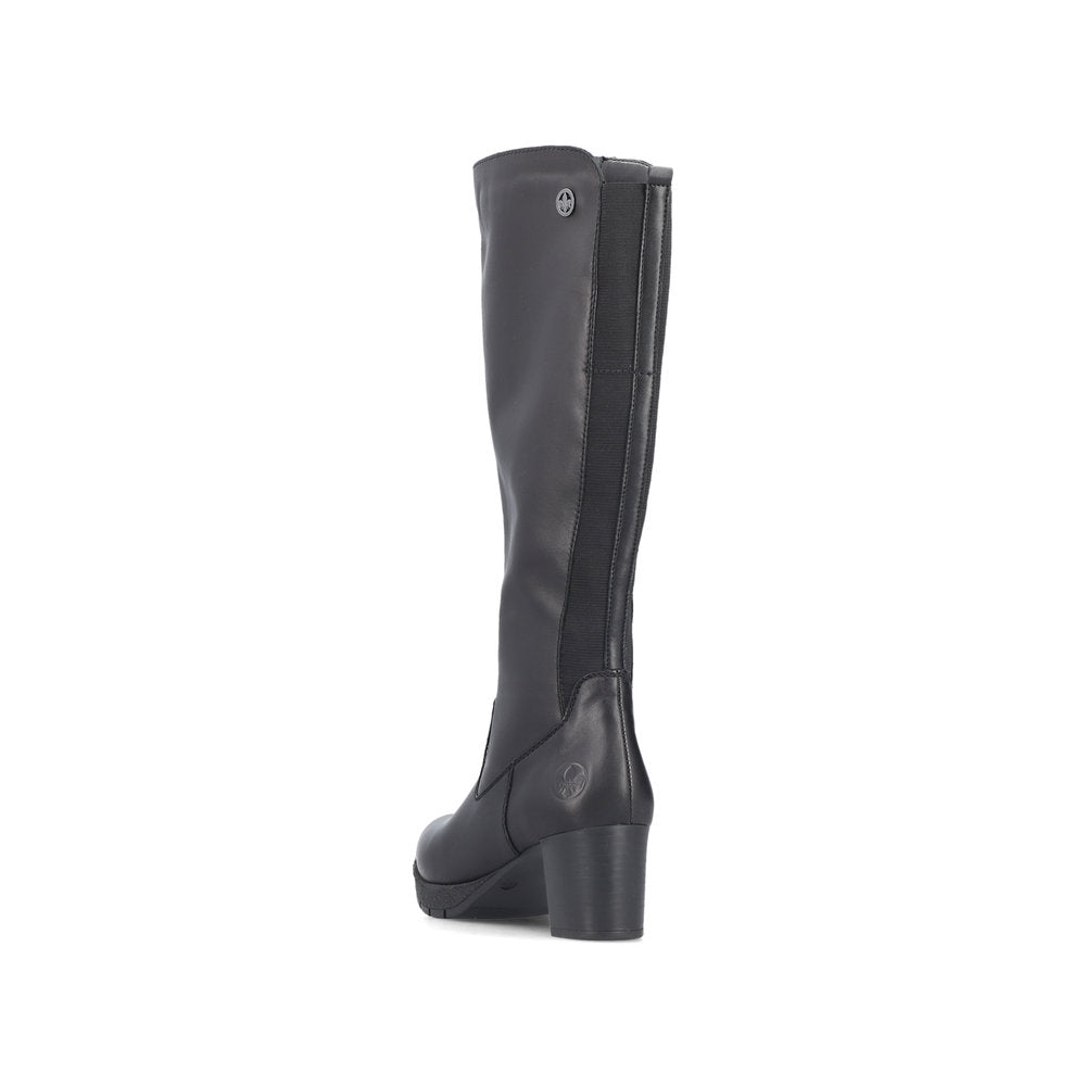 Rieker Ladies Slim Leg Block Heel Boot