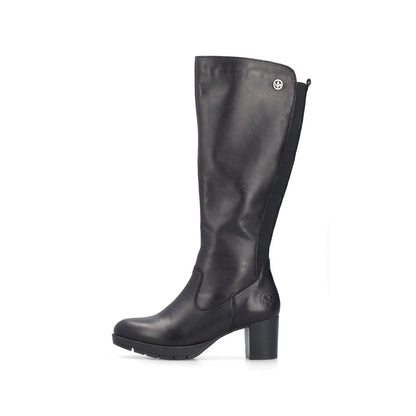 Rieker Ladies Slim Leg Block Heel Boot