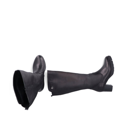 Rieker Ladies Slim Leg Block Heel Boot