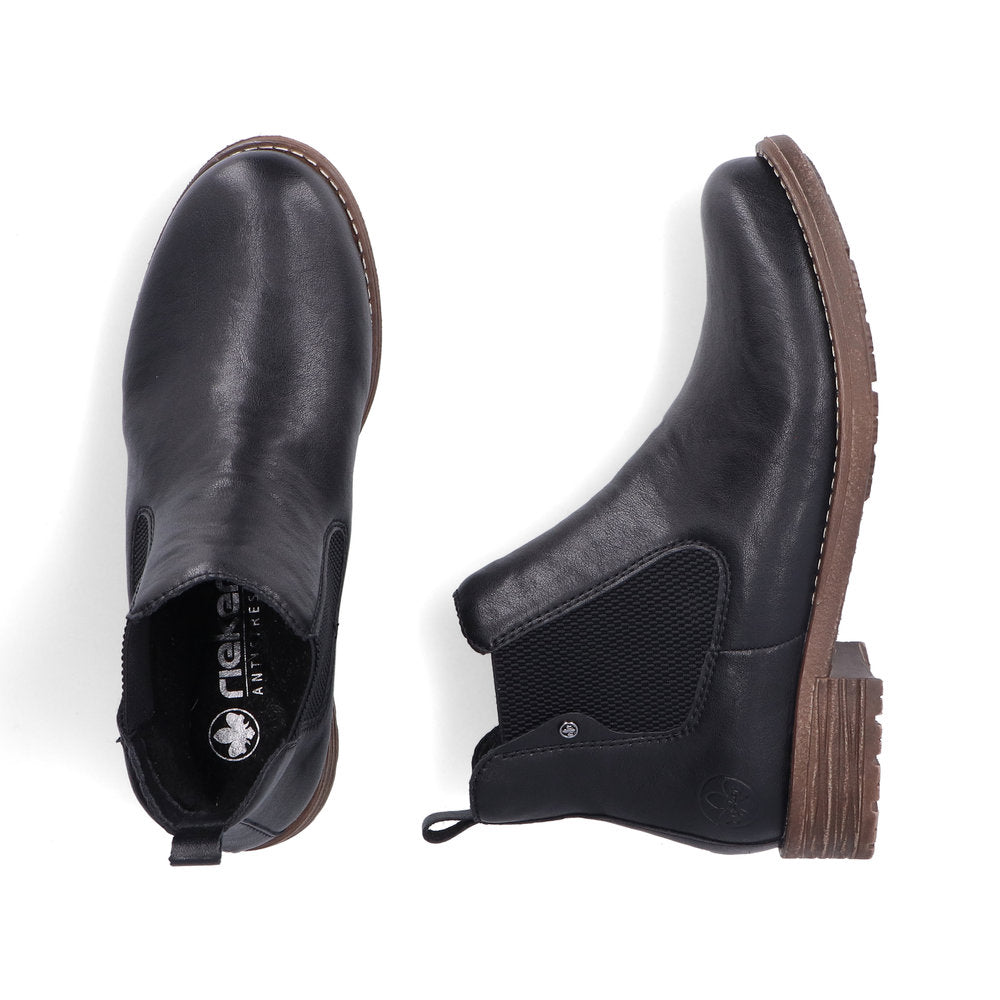 Rieker Ladies Flat Ankle Boot