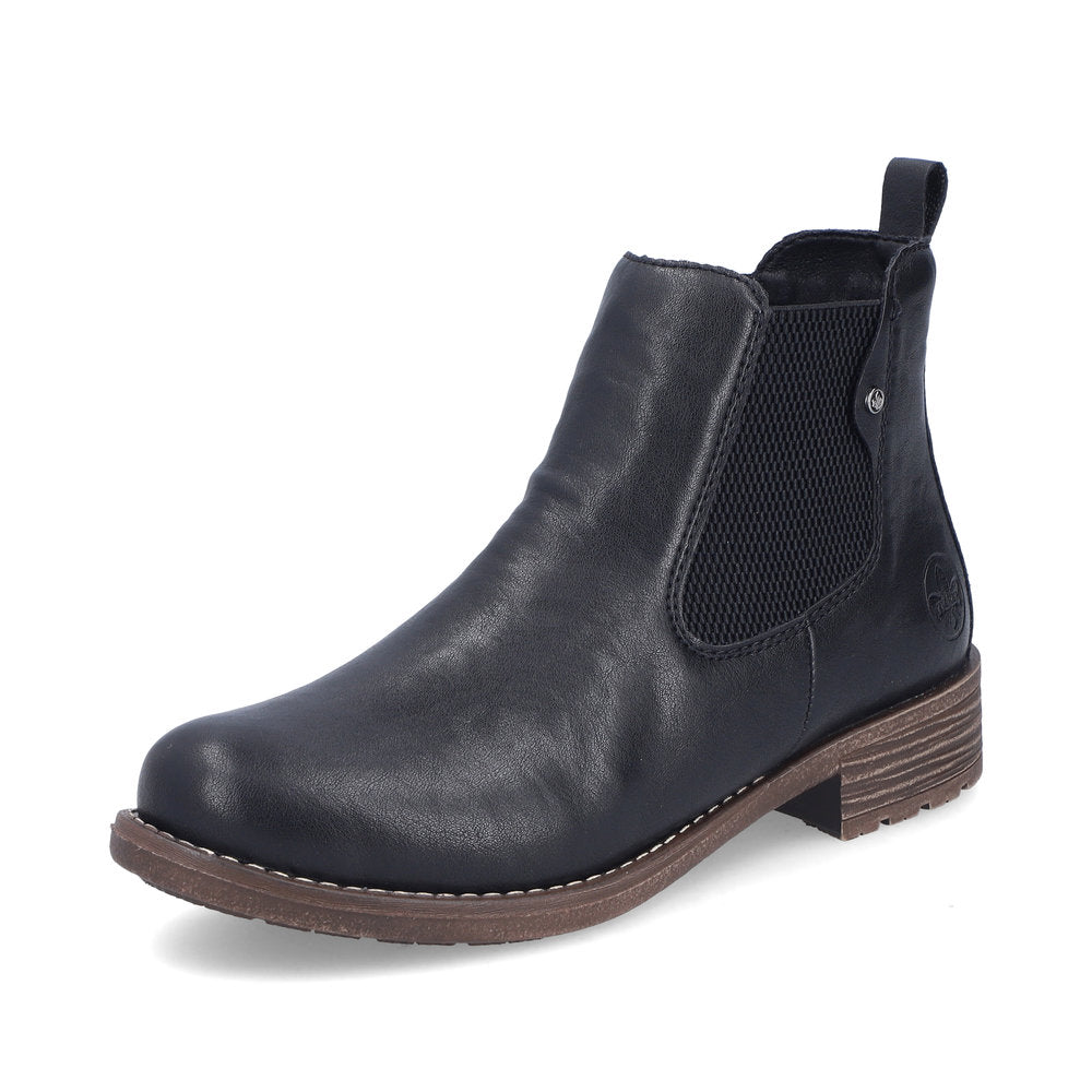 Rieker Ladies Flat Ankle Boot