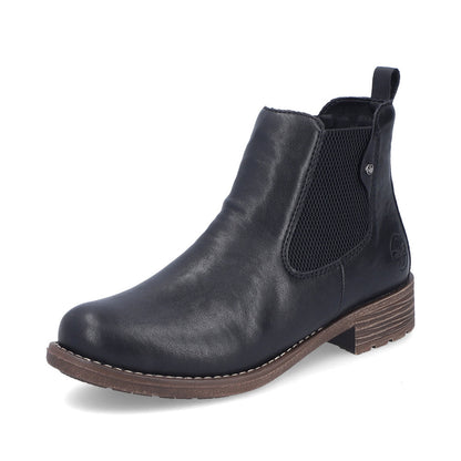 Rieker Ladies Flat Ankle Boot