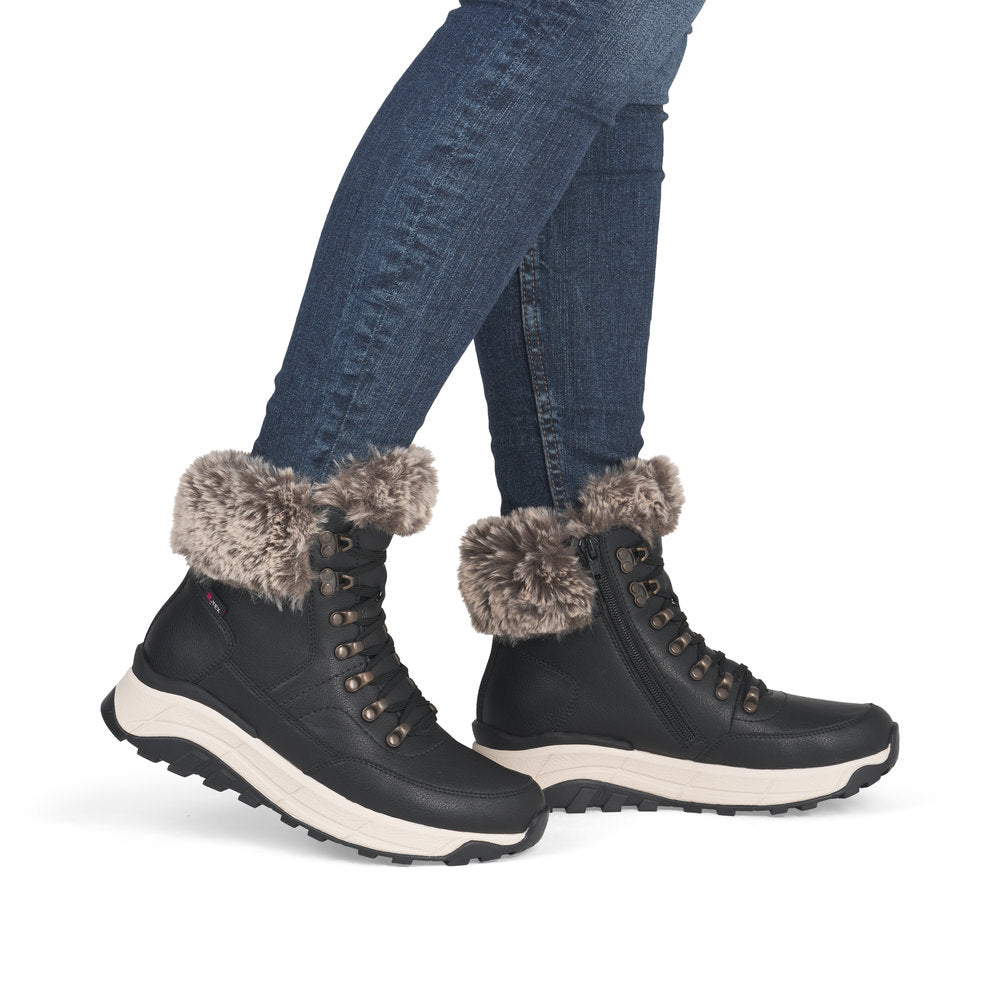 Rieker Ladies Evolution Tex Lined Snow Boot