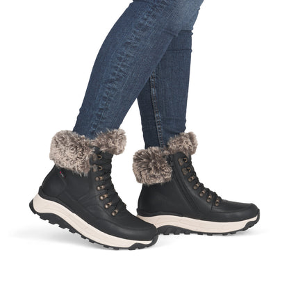 Rieker Ladies Evolution Tex Lined Snow Boot
