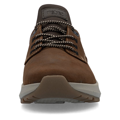 Rieker Mens Bungee Lace Nubuck Sneaker