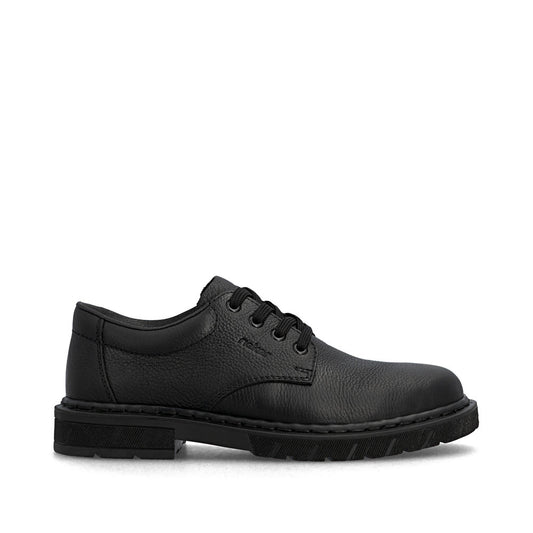 Rieker Gents Waxy Leather Chunky Sole Lace Up Shoe