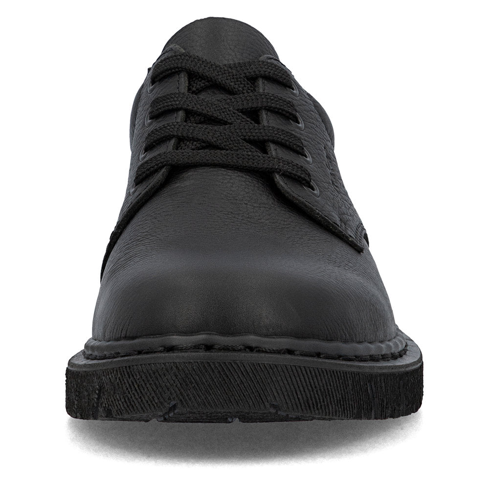 Rieker Gents Waxy Leather Chunky Sole Lace Up Shoe