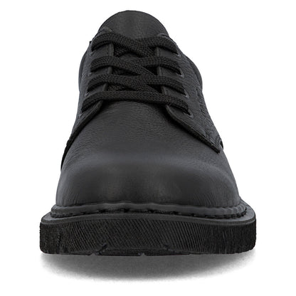 Rieker Gents Waxy Leather Chunky Sole Lace Up Shoe