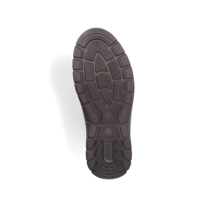 Rieker Mens Fleece Lined Double Zip Tex Boot