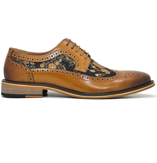 Justin Reesss Ross Mens Formal Lace Up brogue