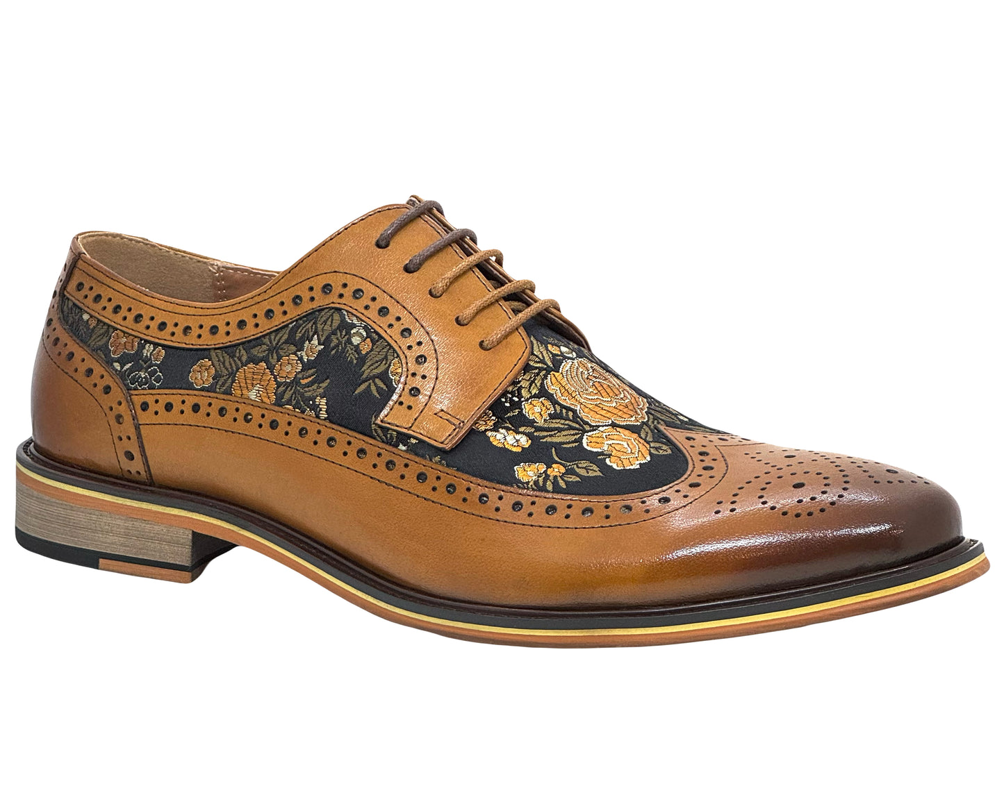 Justin Reesss Ross Mens Formal Lace Up brogue