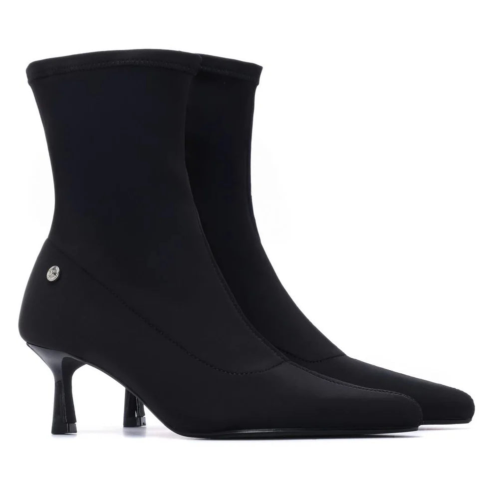 XTI Ladies Kitten Heel Ankle Boot