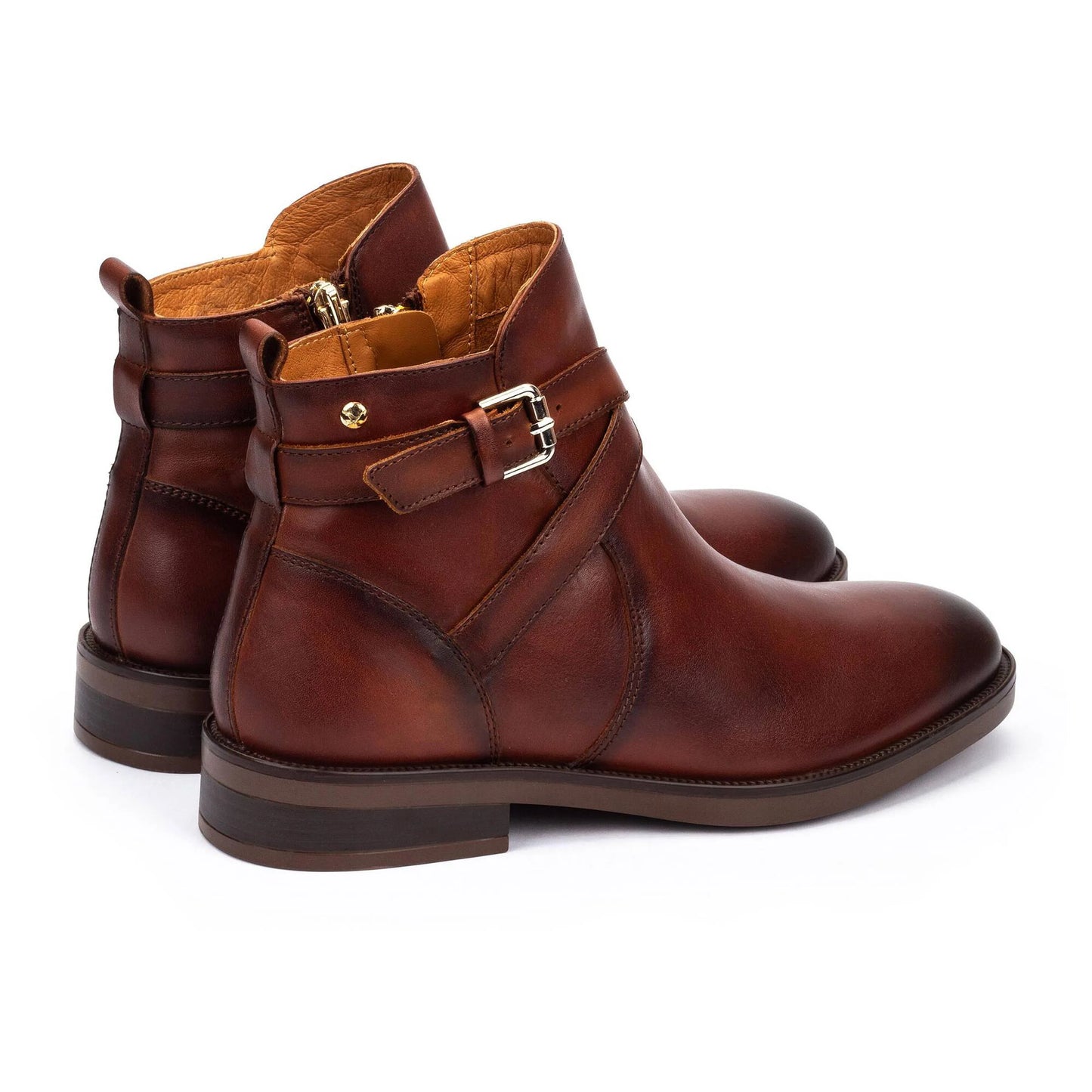 Pikolinos Puertollano Ladies Buckle Strap Trim Ankle Boot