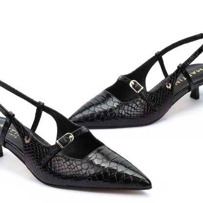 Martinelli Gaeta Ladies Kitten Heel Sling Back