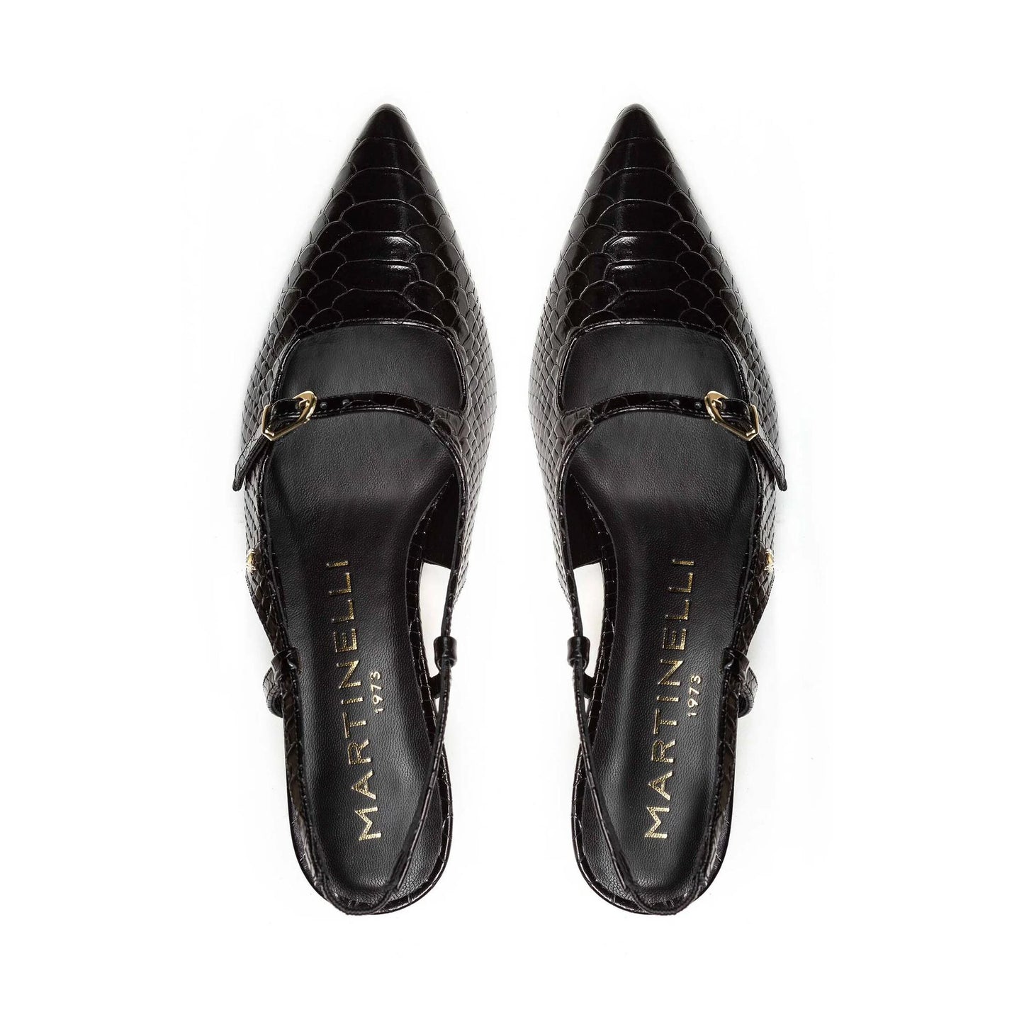 Martinelli Gaeta Ladies Kitten Heel Sling Back