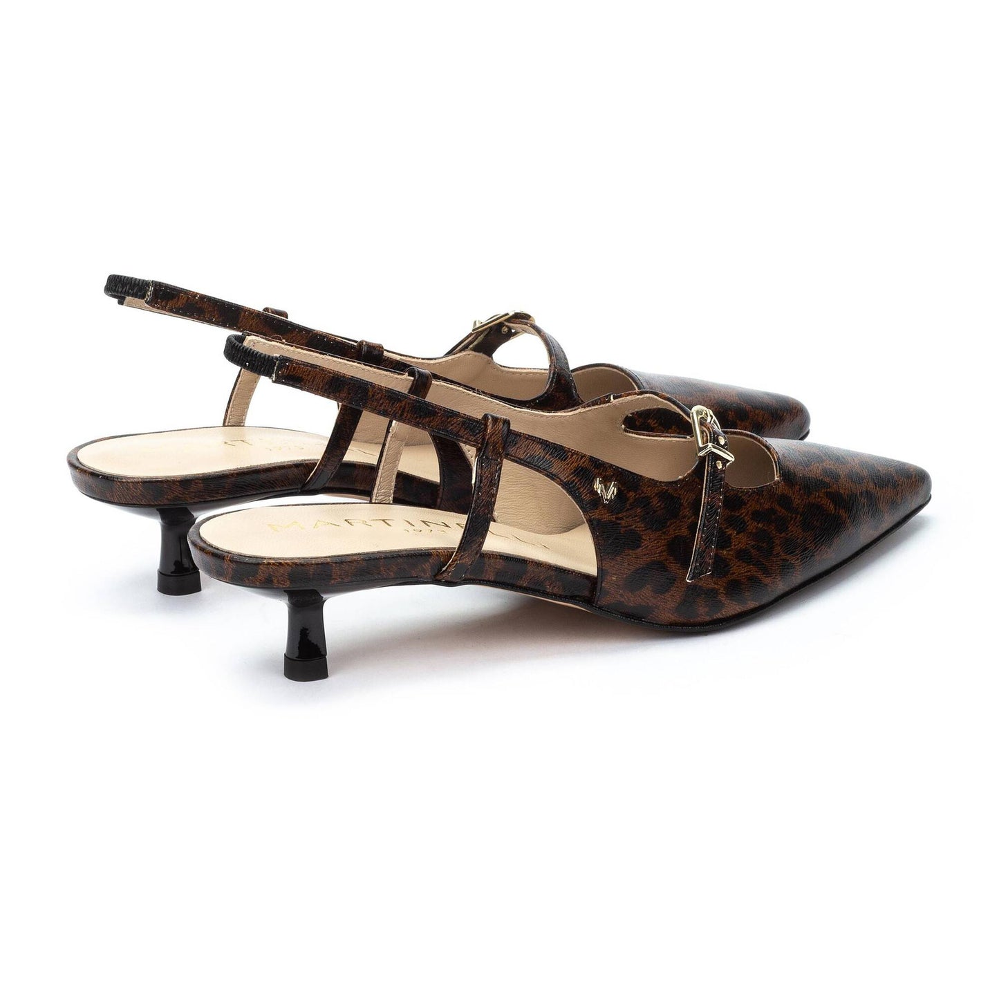 Martinelli Gaeta Ladies Kitten Heel Sling Back