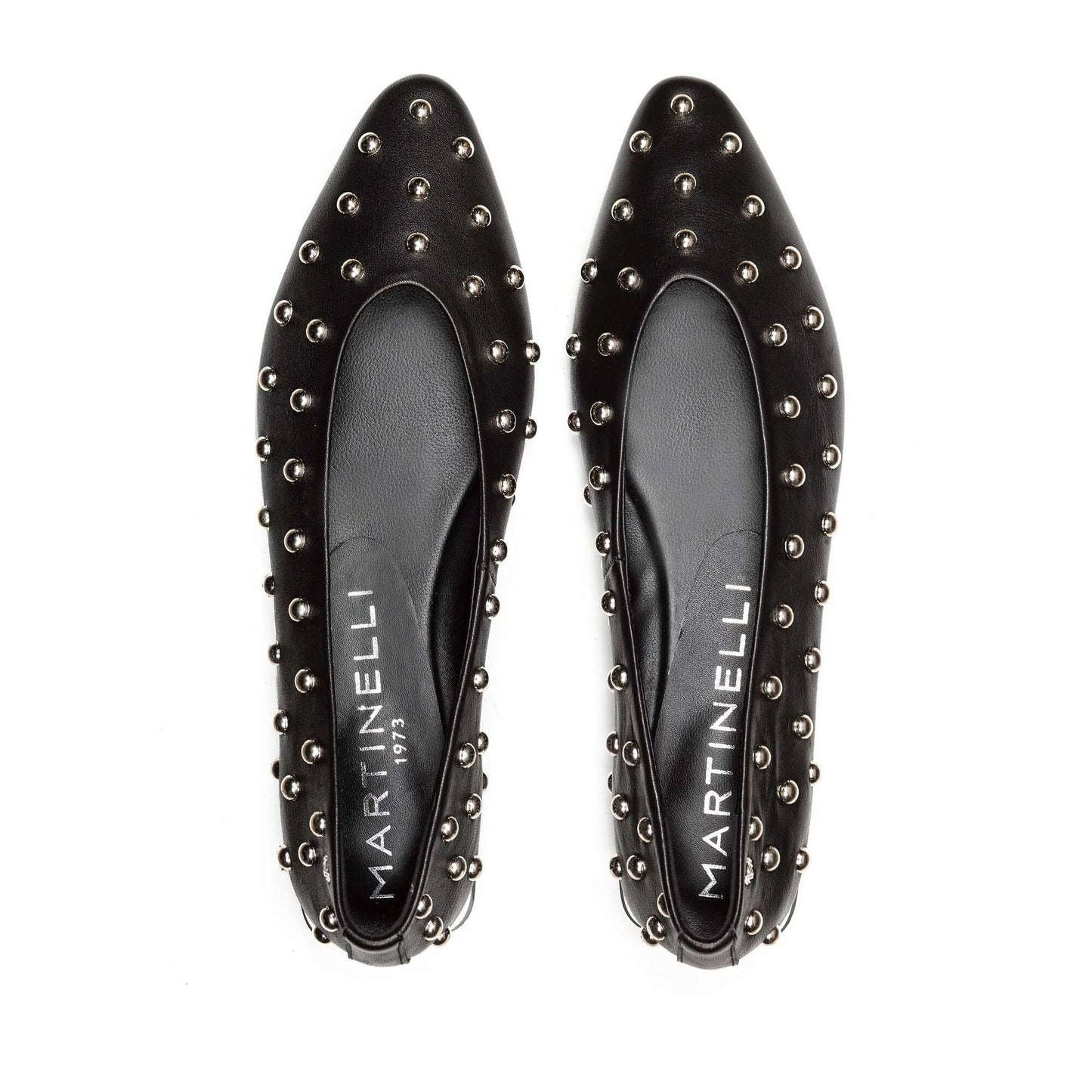 Martinelli Vescia Ladies large Stud Flat Pump