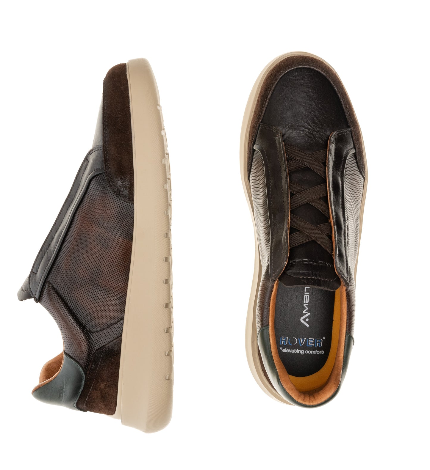 Ambitious Men's Slip On Leather Sneaker