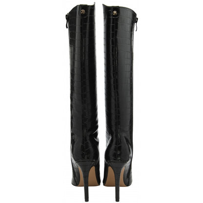 Ravel Gibson Ladies Slim Heel Croco Long Boot