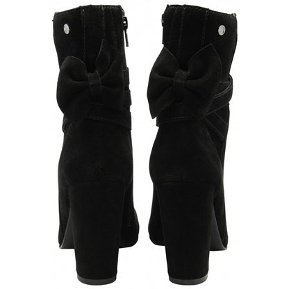 Ravel Alder Ladies Bow Detail Suede Ankle Boot