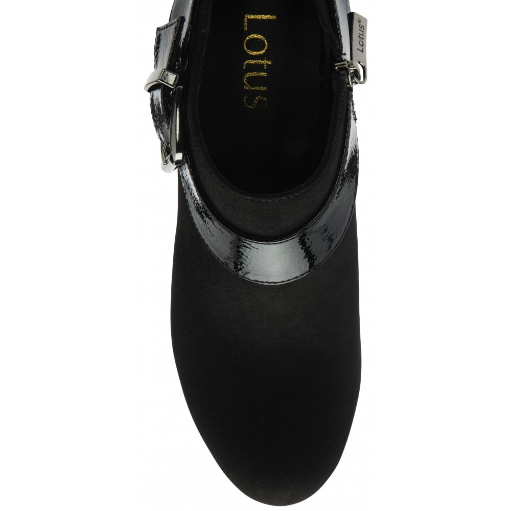 Lotus Zyla Ladies Buckle Trim Shoe Boot