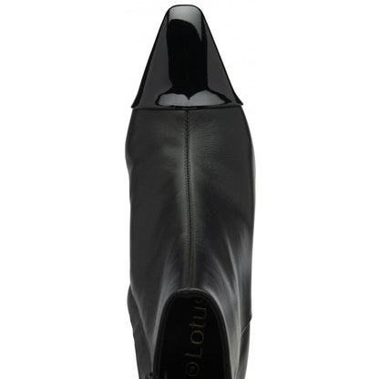 Lotus Danni Ladies Patent Toe Ankle Boot