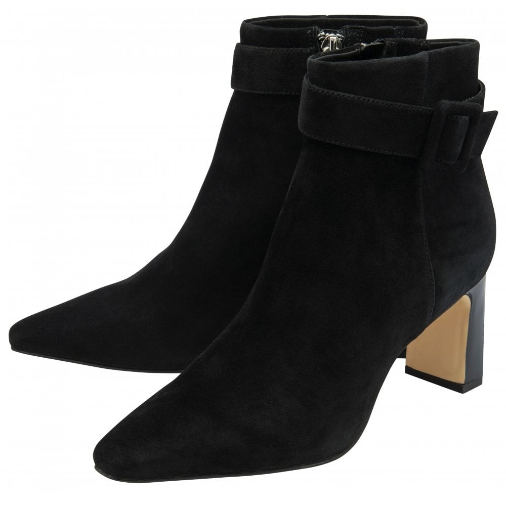 Lotus Nadine Ladies Buckle Trim Ankle Boot
