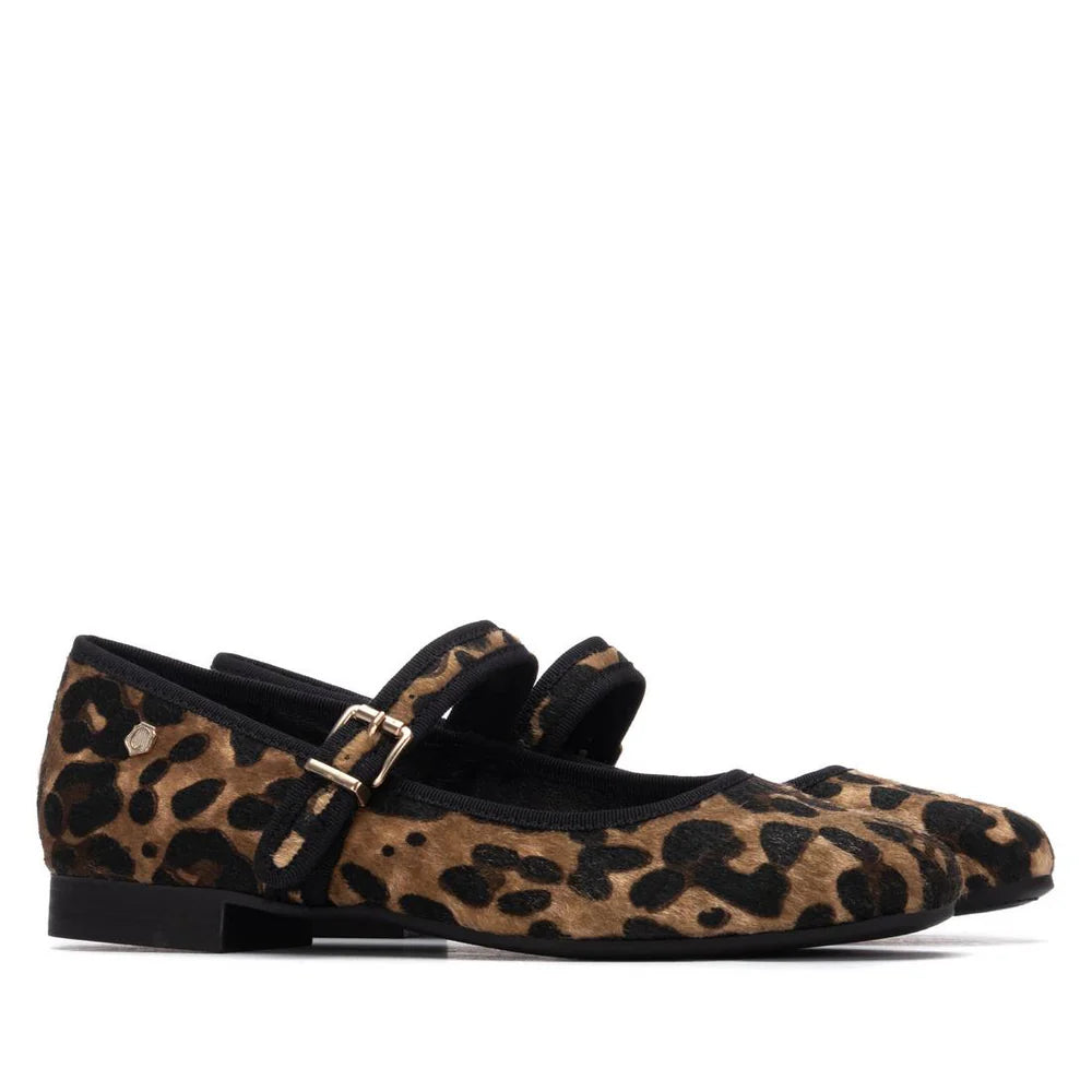 Carmela Ladies Leopard Print Mary Jane Shoe