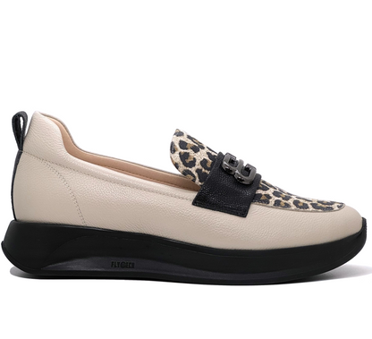 Bioeco Ladies Tab Front Flatfom Loafer