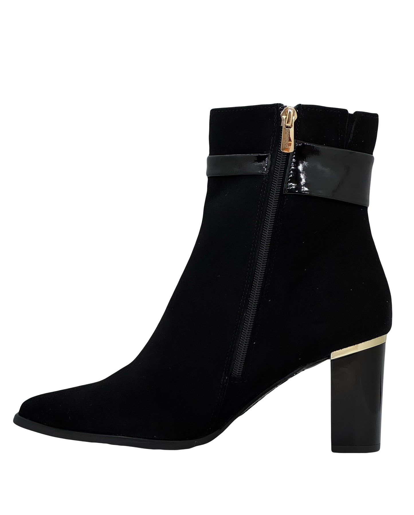 Bioeco Ladies Buckle Trim Ankle Boot
