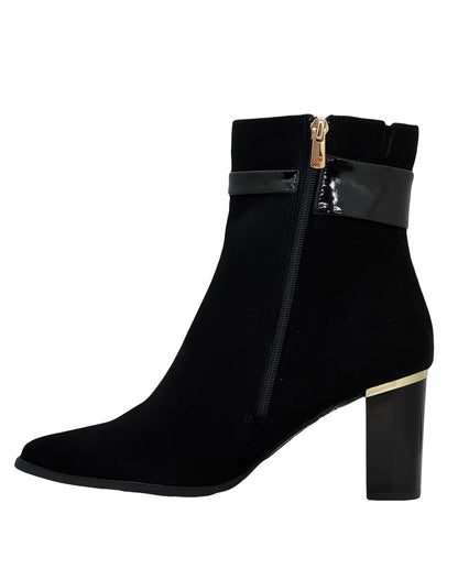 Bioeco Ladies Buckle Trim Ankle Boot
