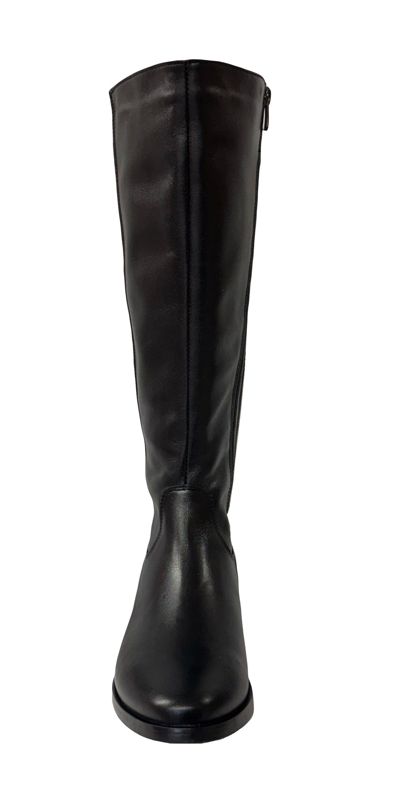 Bioeco Ladies Wide Leg Stretch Back Flat Heel Boot