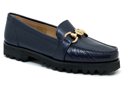 HB Shoes Lions Head Abetone Sole Ladies Loafer