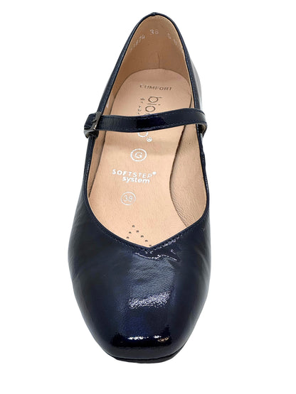 Bioeco Mary Jane Block Heel Shoe