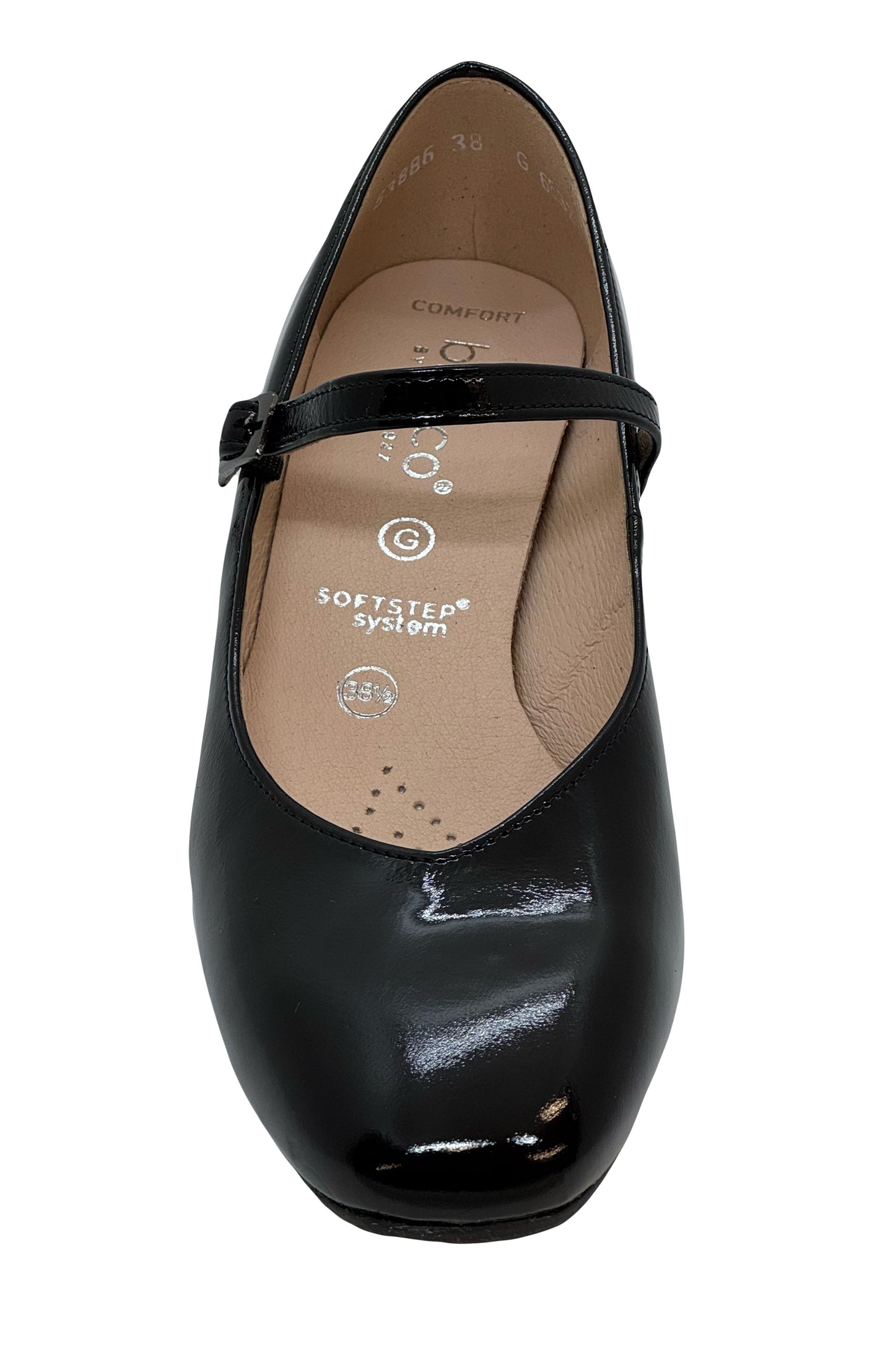 Bioeco Mary Jane Block Heel Shoe