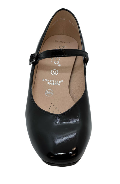 Bioeco Mary Jane Block Heel Shoe