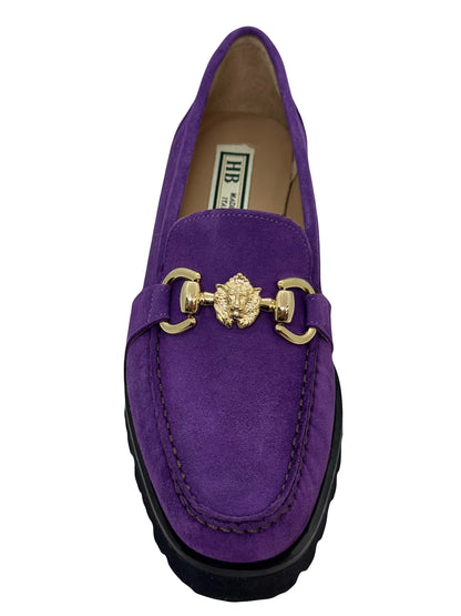 HB Shoes Lions Head Abetone Sole Ladies Loafer