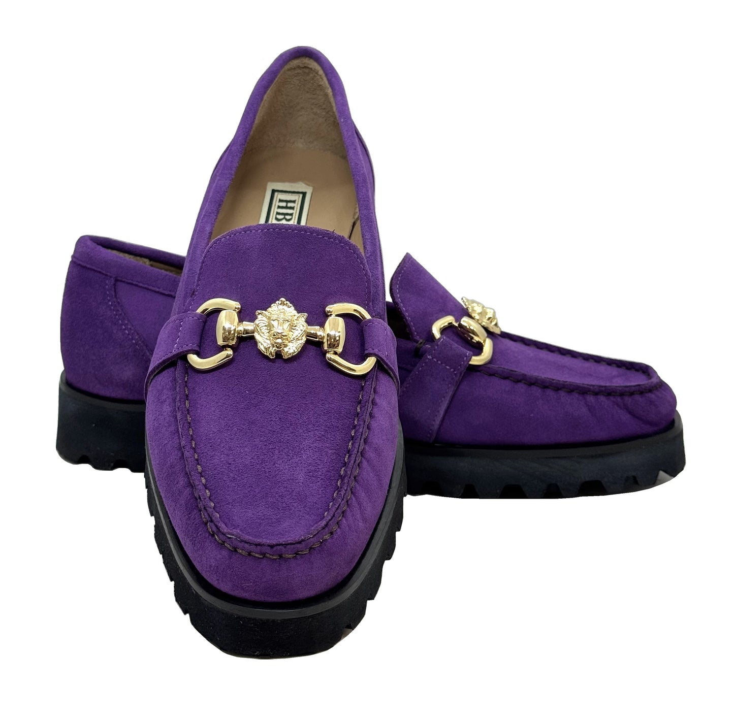 HB Shoes Lions Head Abetone Sole Ladies Loafer