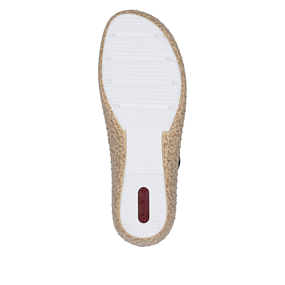 Rieker Ladies Velcro Strap Mary Jane