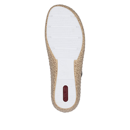 Rieker Ladies Velcro Strap Mary Jane