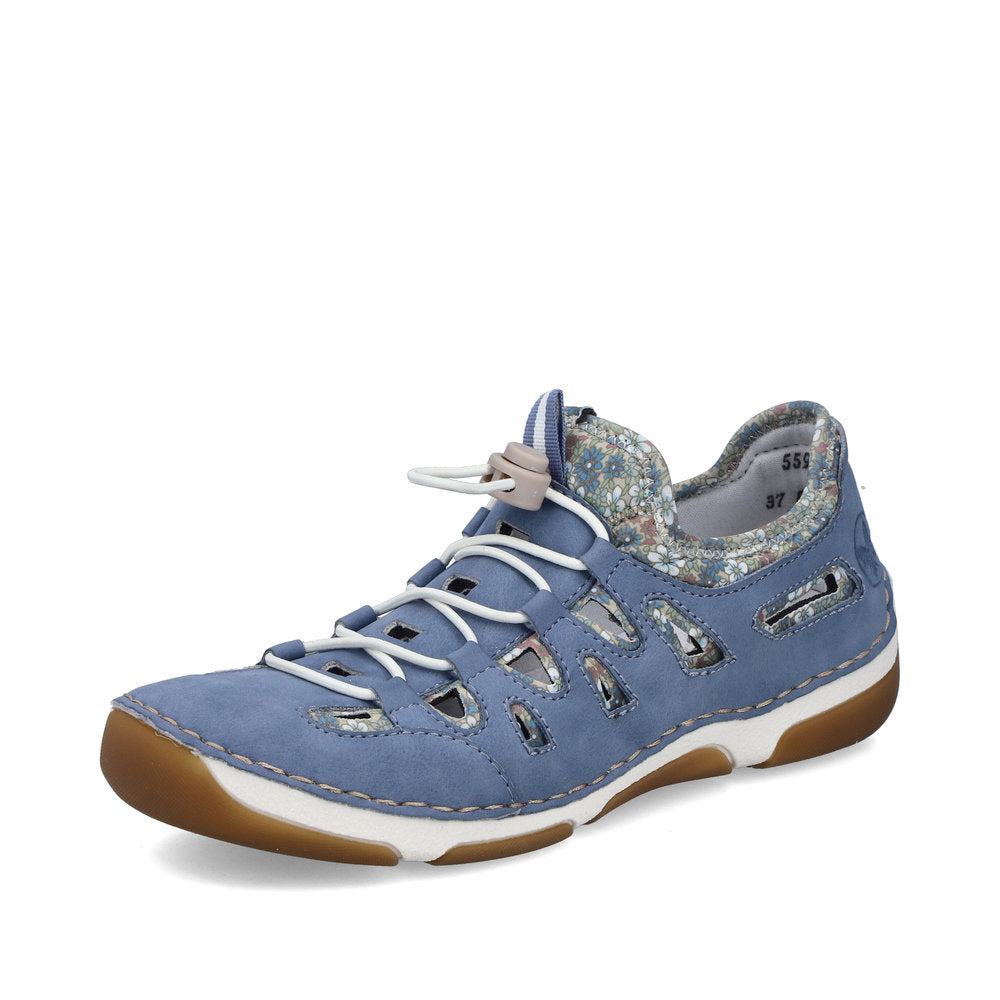 Rieker Angela 55956-10 Blue Shoe