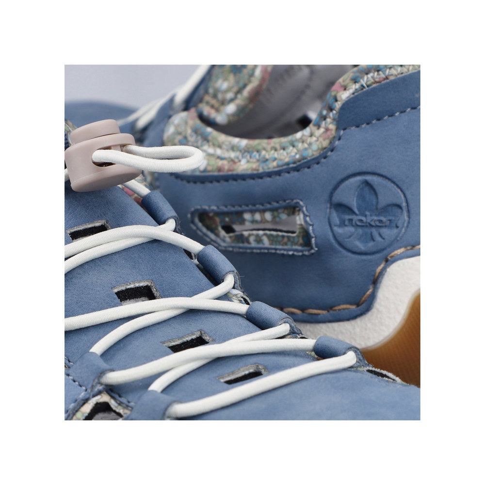 Rieker Angela 55956-10 Blue Shoe
