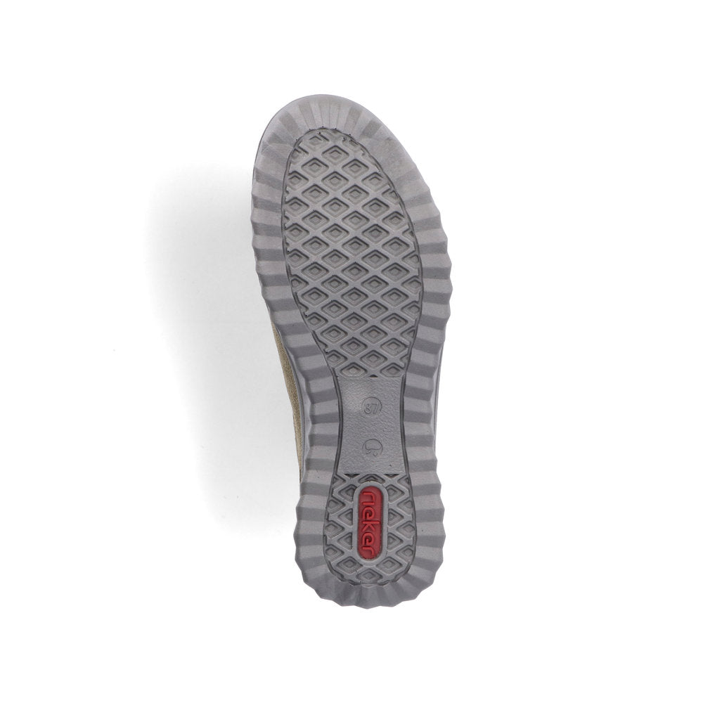 Rieker Ladies Tex Lined Zip Side Lace Up