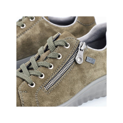 Rieker Ladies Tex Lined Zip Side Lace Up