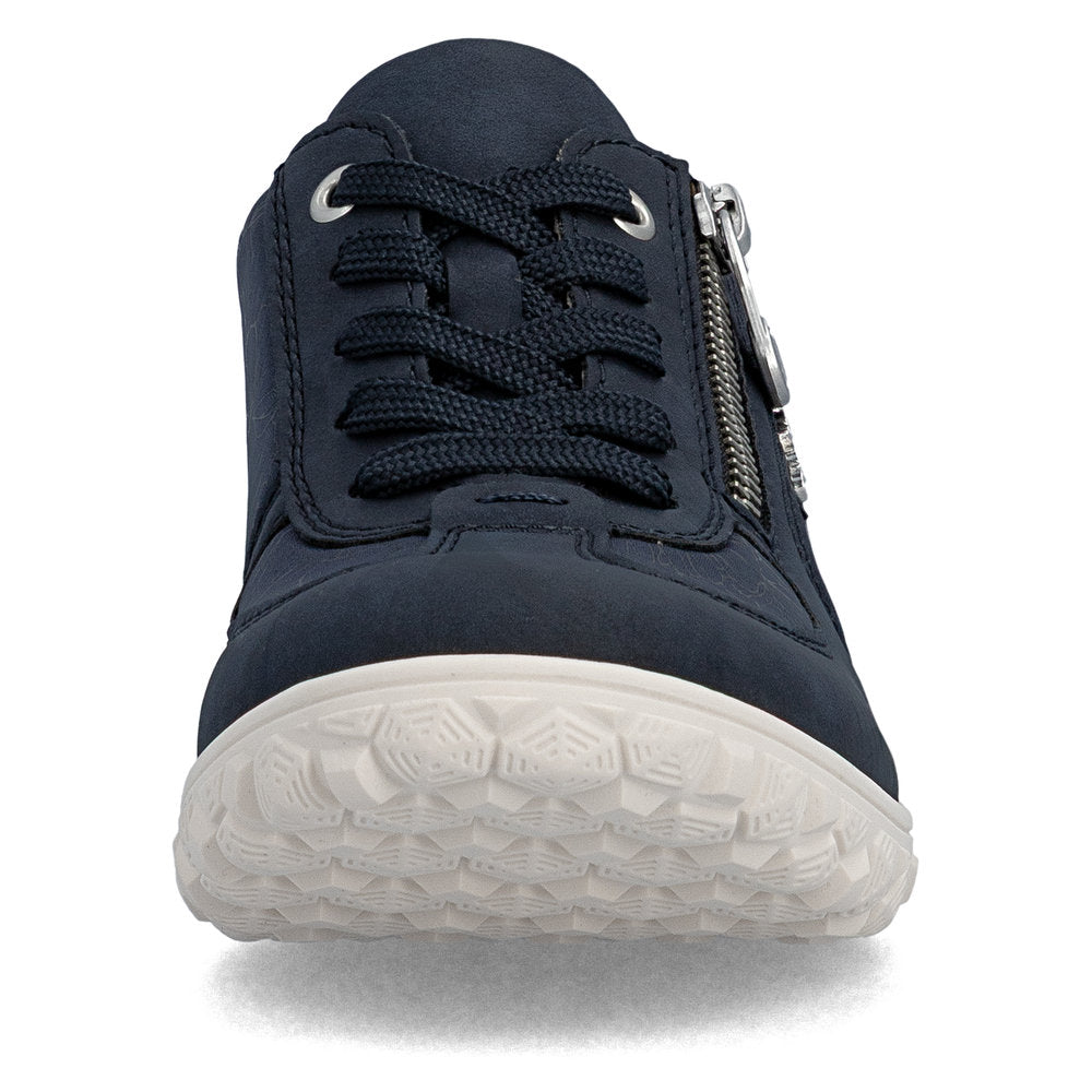 Rieker Ladies Wide Fit Stretch Fabric Casual Shoe